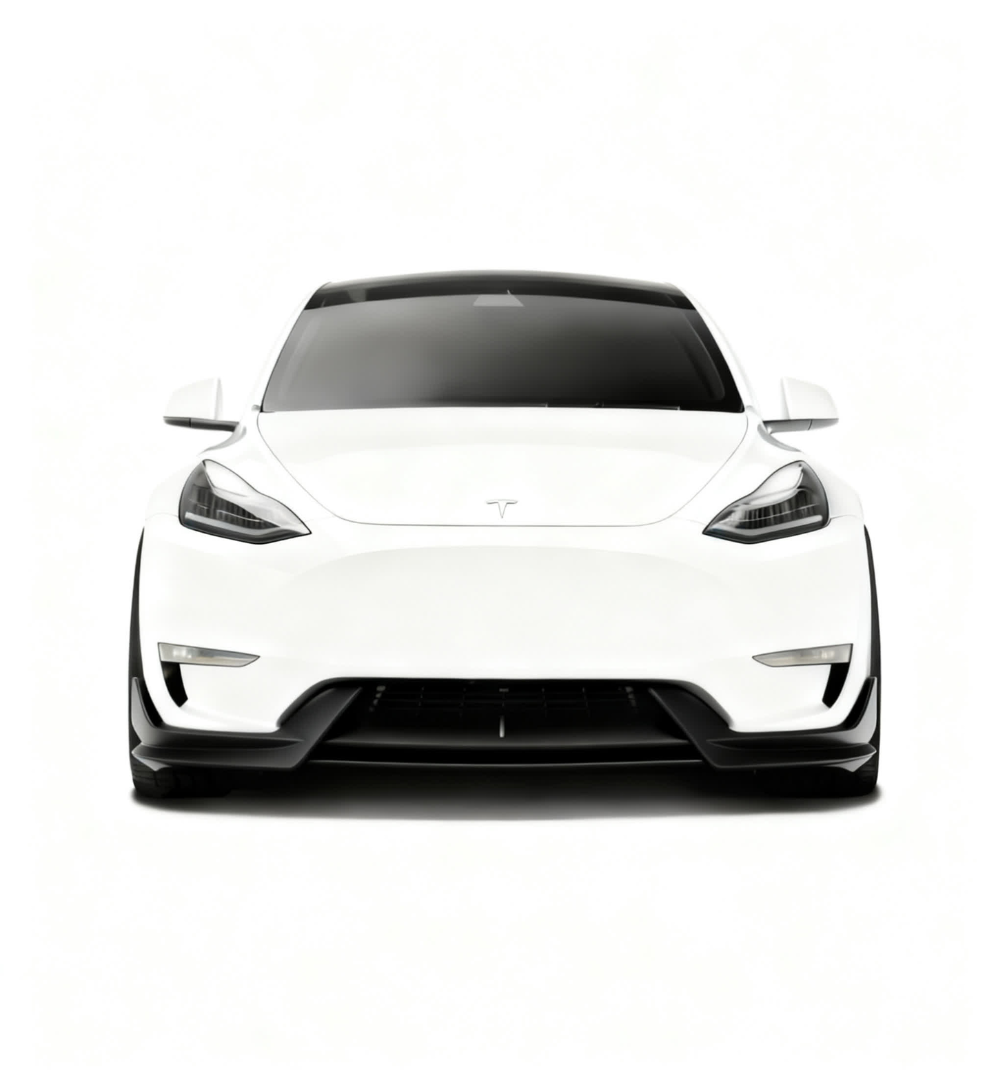 2020-2025 | Model Y Aggressive Front Lip Splitter Spoiler - ABS Plastic (3 Pieces)