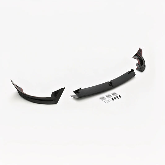 2020-2025 | Model Y Aggressive Front Lip Splitter Spoiler - ABS Plastic (3 Pieces)