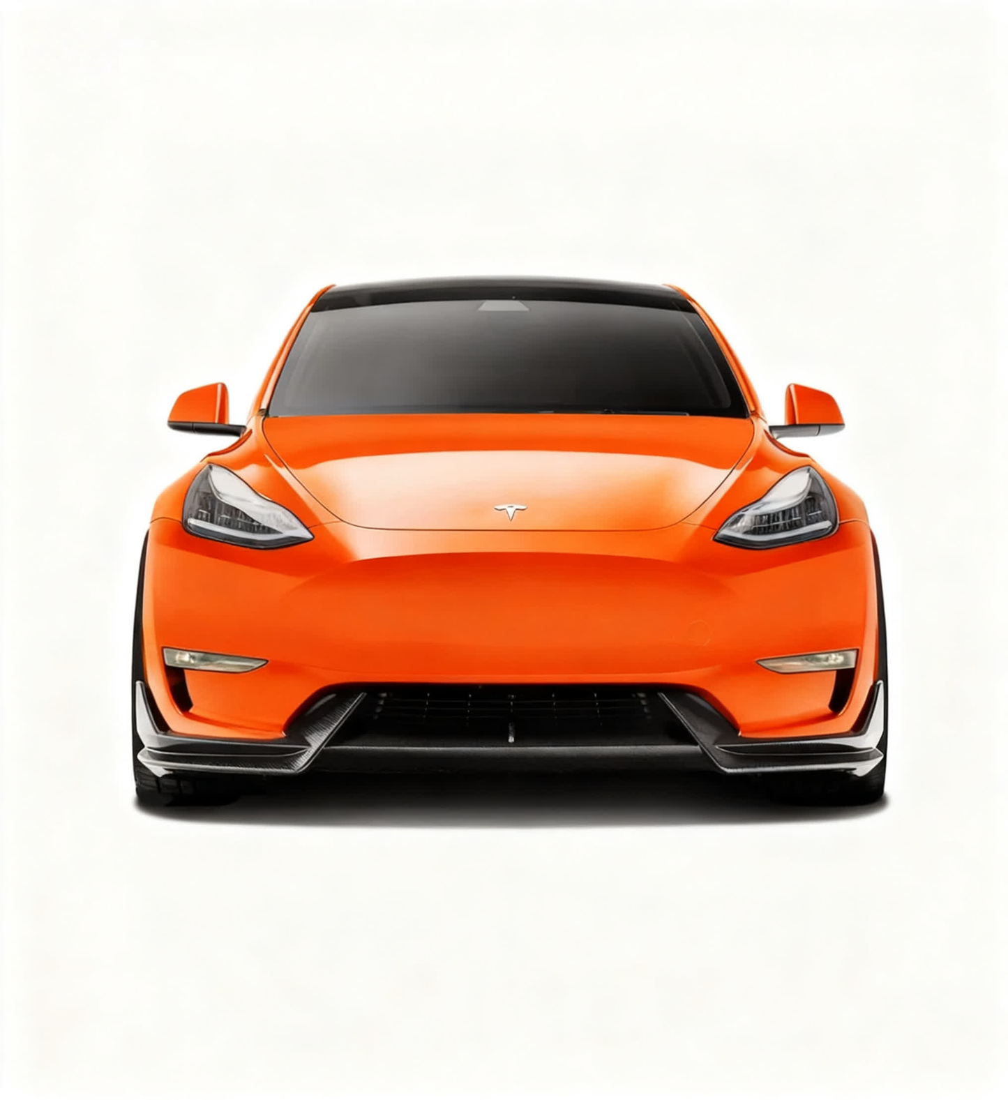 2020-2025 | Model Y Aggressive Front Lip Splitter Spoiler - ABS Plastic (3 Pieces)