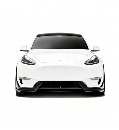 2020-2025 | Model Y Aggressive Front Lip Splitter Spoiler - ABS Plastic (3 Pieces)