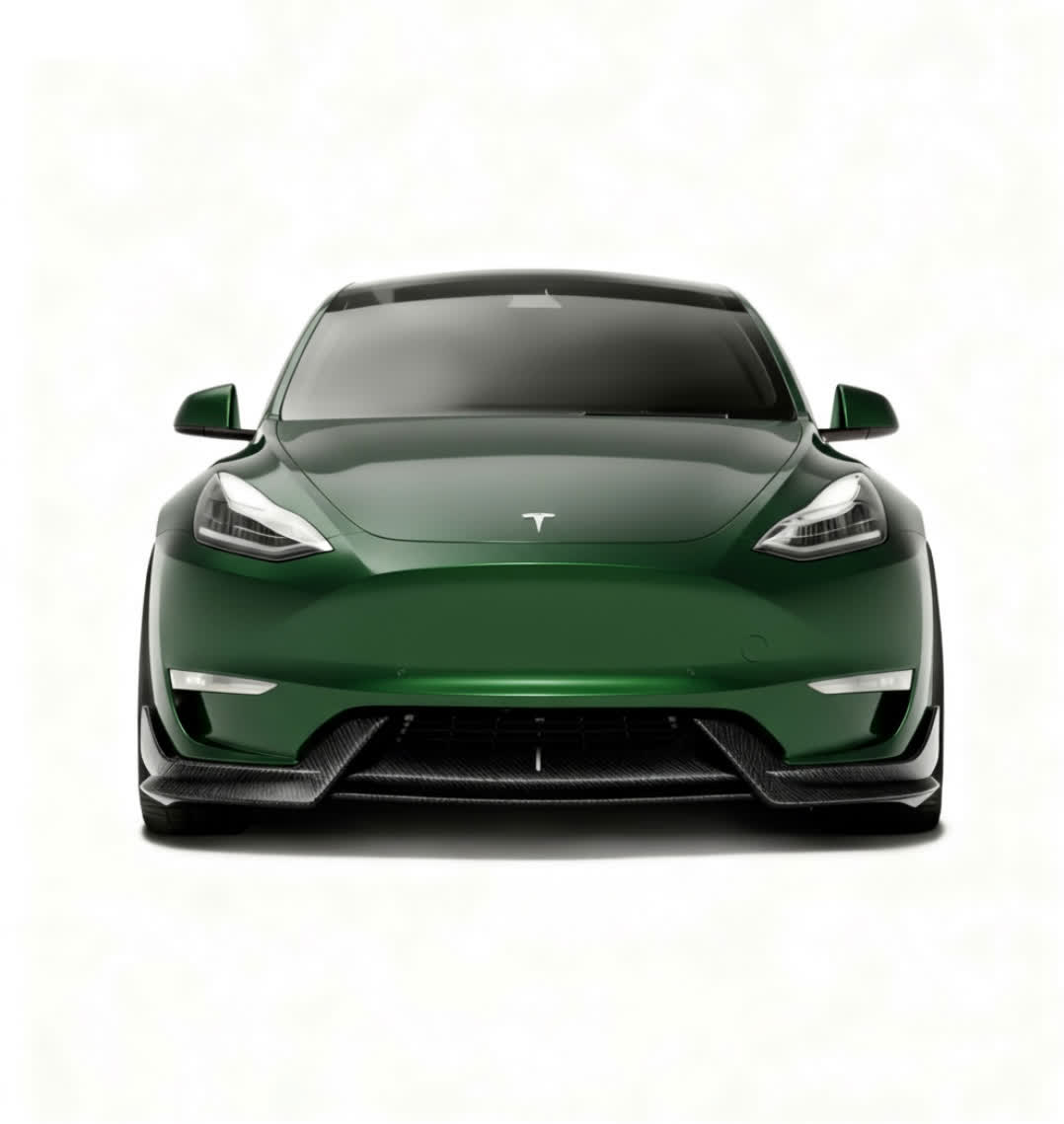2020-2025 | Model Y Aggressive Front Lip Splitter Spoiler - ABS Plastic (3 Pieces)