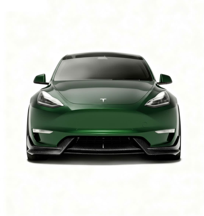 2020-2025 | Model Y Aggressive Front Lip Splitter Spoiler - ABS Plastic (3 Pieces)