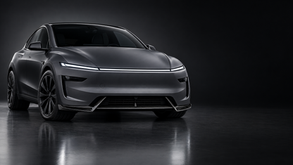 Tesla Model Y Juniper with EVP Performance front lip splitter