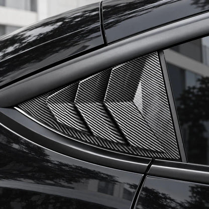 Model Y Juniper / Legacy Rear Side Window Louvers Cover - ABS Plastic (2 Pieces)