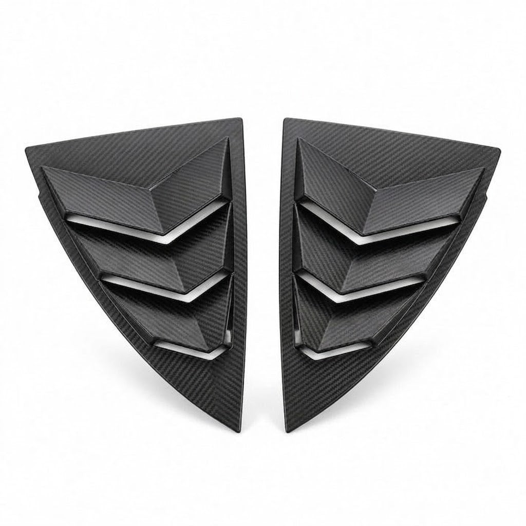 Model Y Juniper / Legacy Rear Side Window Louvers Cover - ABS Plastic (2 Pieces)