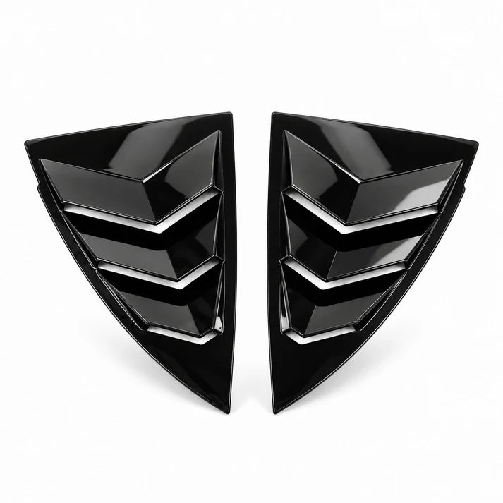 Model Y Juniper / Legacy Rear Side Window Louvers Cover - ABS Plastic (2 Pieces)