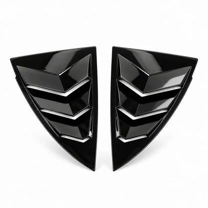 Model Y Juniper / Legacy Rear Side Window Louvers Cover - ABS Plastic (2 Pieces)