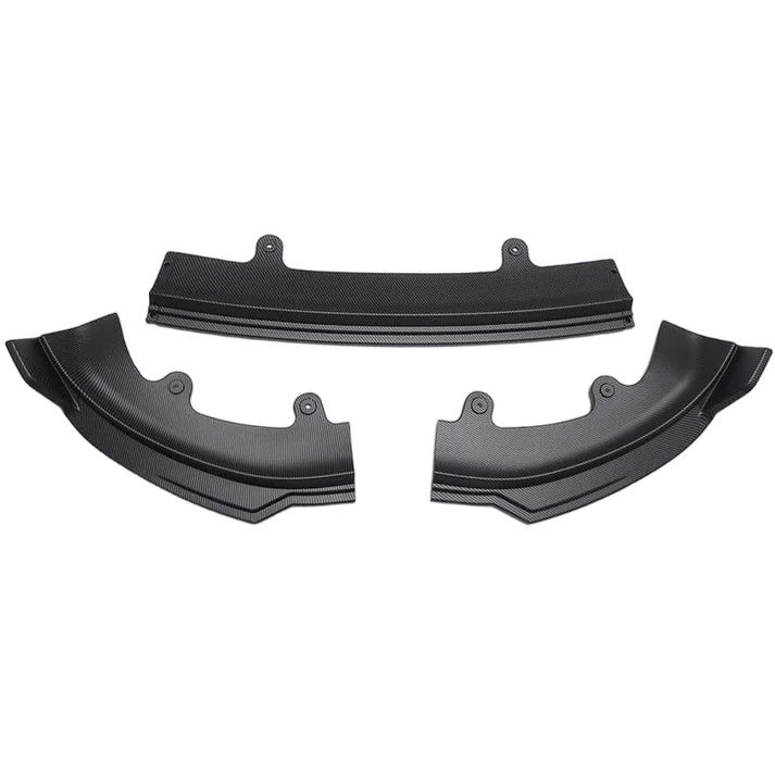 2025+ | Model Y Juniper Sporty Front Lip Splitter Spoiler - ABS Plastic (3 Pieces)
